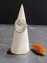 Bague Argent 925 & Pierre de Lune [0313]