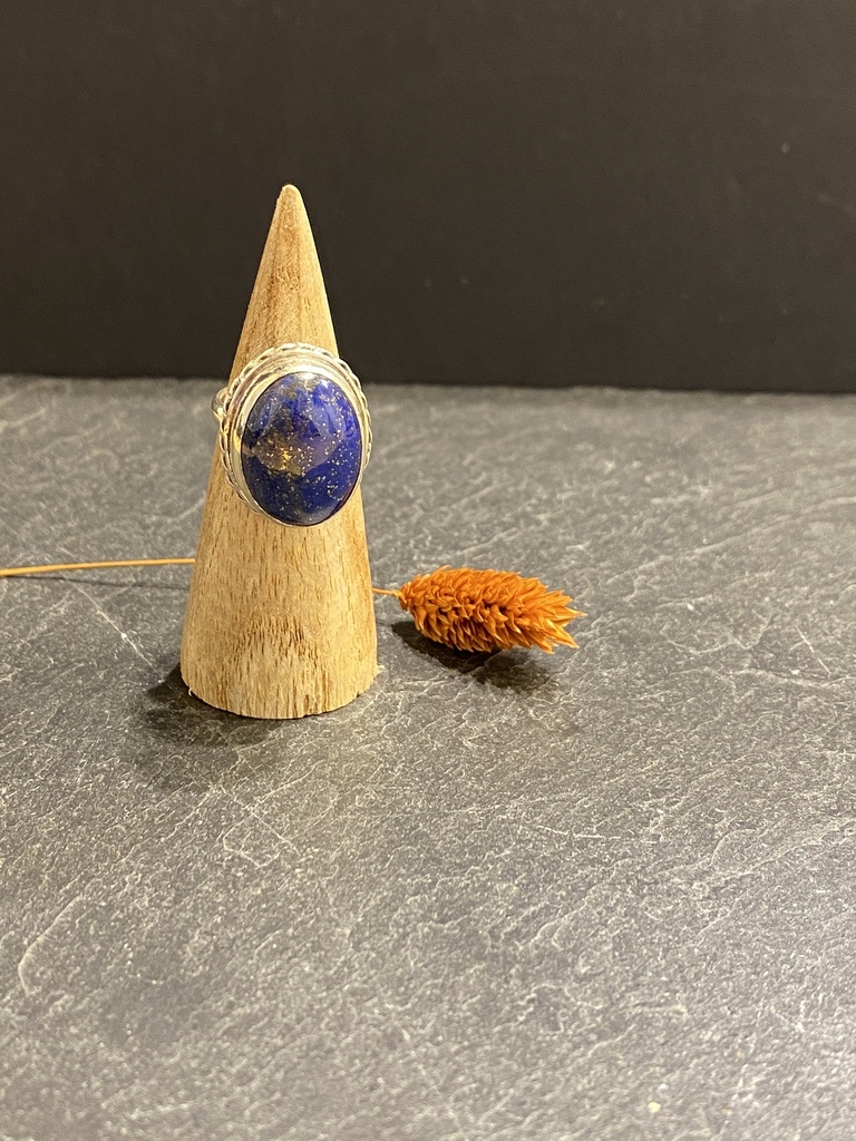 Bague Argent 925 & Lapis Lazuli [0315]