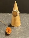 Bague Argent 925 & Agate Rubanée [0448]