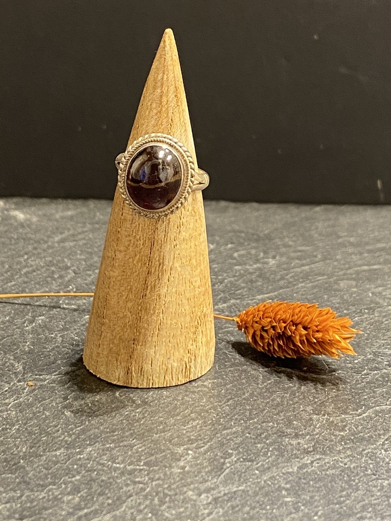 Bague Argent 925 & Grenat [0481]