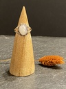 Bague Argent 925 & Pierre de Lune [0518]