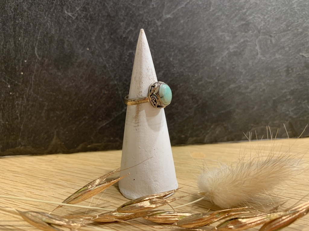 Bague Argent 925 & Turquoise [0531]