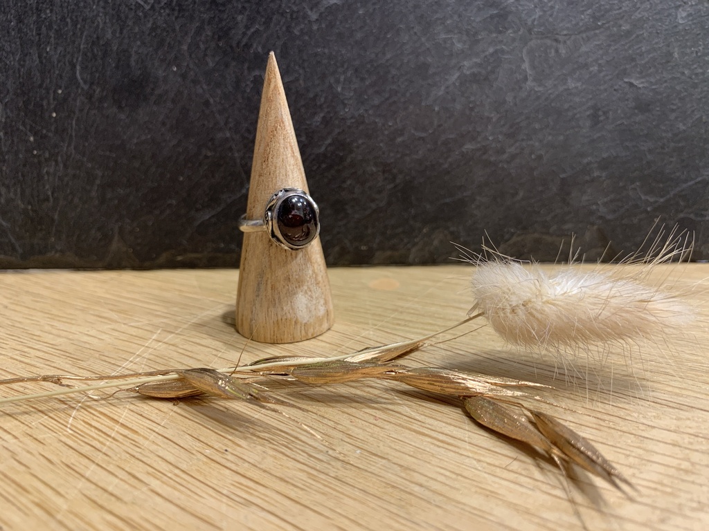 Bague Argent 925 & Grenat [0568]