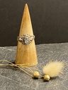 Bague Poison Argent 925 & Topaze [0631]