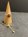 Bague Argent 925 & Cornaline [0654]