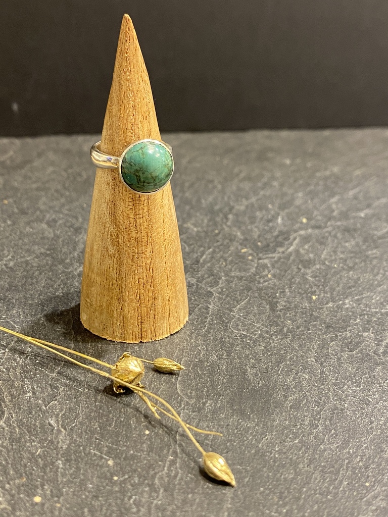 Bague Argent 925 & Turquoise [0659]