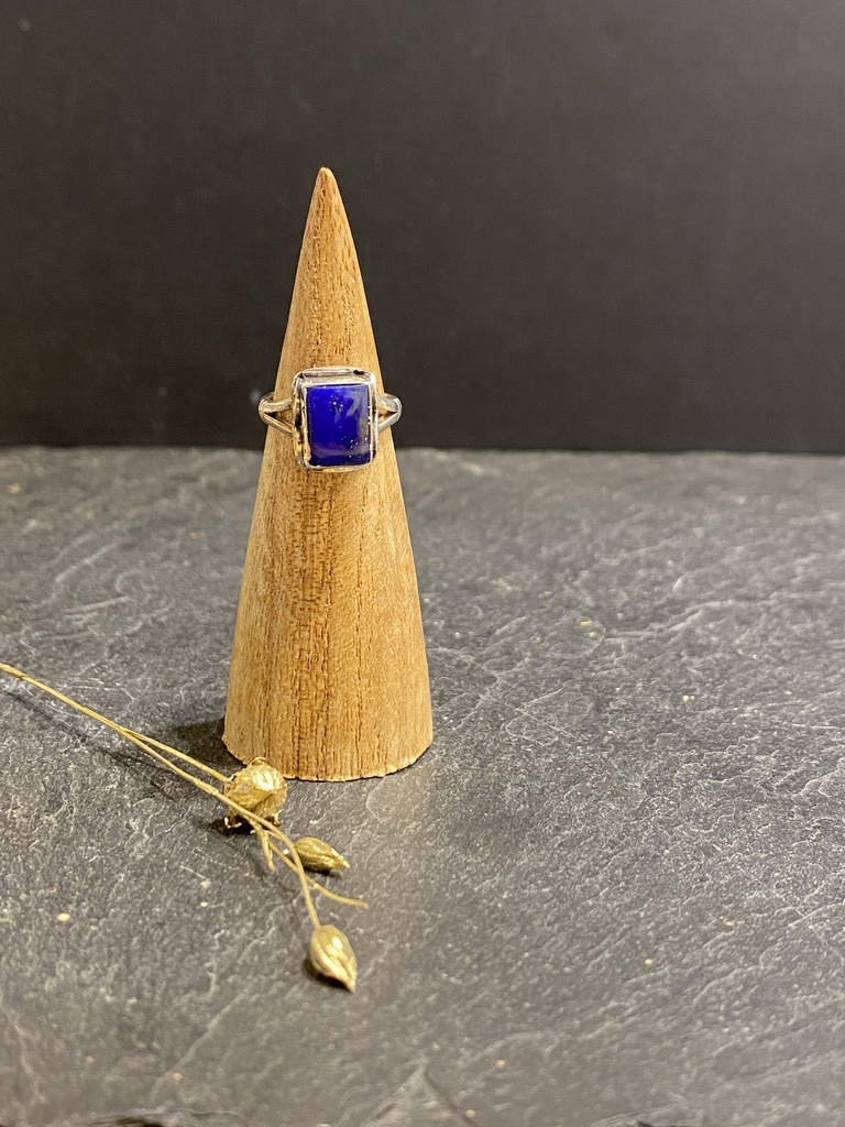 Bague Argent 925 & Lapis Lazuli [0682]