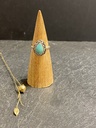 Bague Argent 925 & Turquoise [0711]