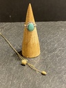 Bague Argent 925 & Turquoise [0722]