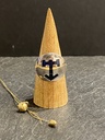 Bague Argent 925 & Lapis Lazuli [0739]