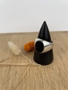 Bague Argent 925 & Onyx [0926]