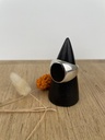 Bague Argent 925 & Onyx [0927]