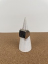 Bague Argent 925 & Pierre de Lave [0937]