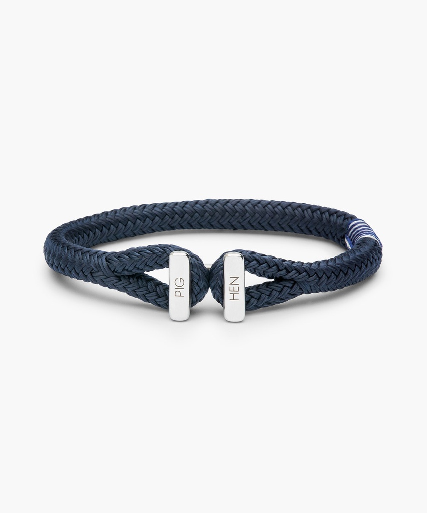 Icy Ike Navy | Silver - S/M [Bracelet]