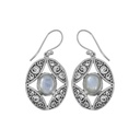 Boucles d'Oreilles Argent 925 & Perle de Culture [0499]