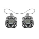 Boucles d'Oreilles Argent 925 & Perle de Culture [0564]