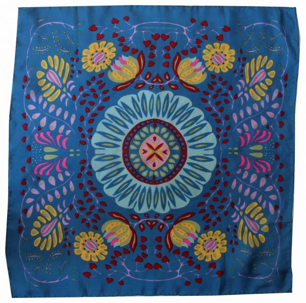 Mini Marushka Bleu Soie - Les Belles Vagabondes