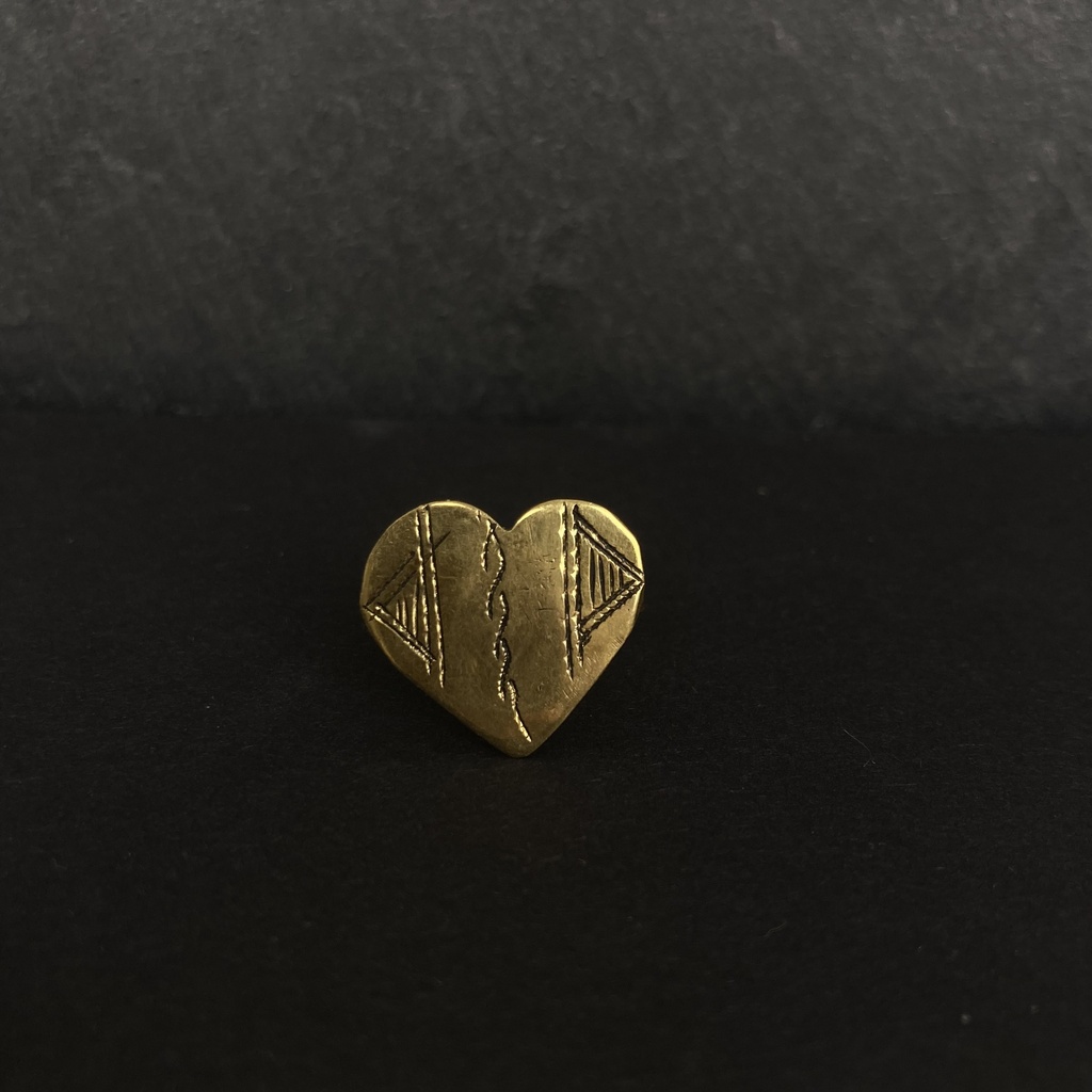 Bague Touareg en Laiton ajustable [0008]