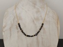 Collier 'Numea' Tourmaline noire
