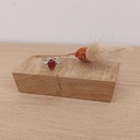 Bague Argent 925 & Cornaline [1489]