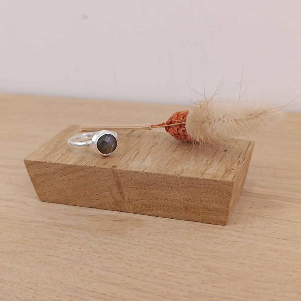 Bague Argent 925 & Labradorite [1495]