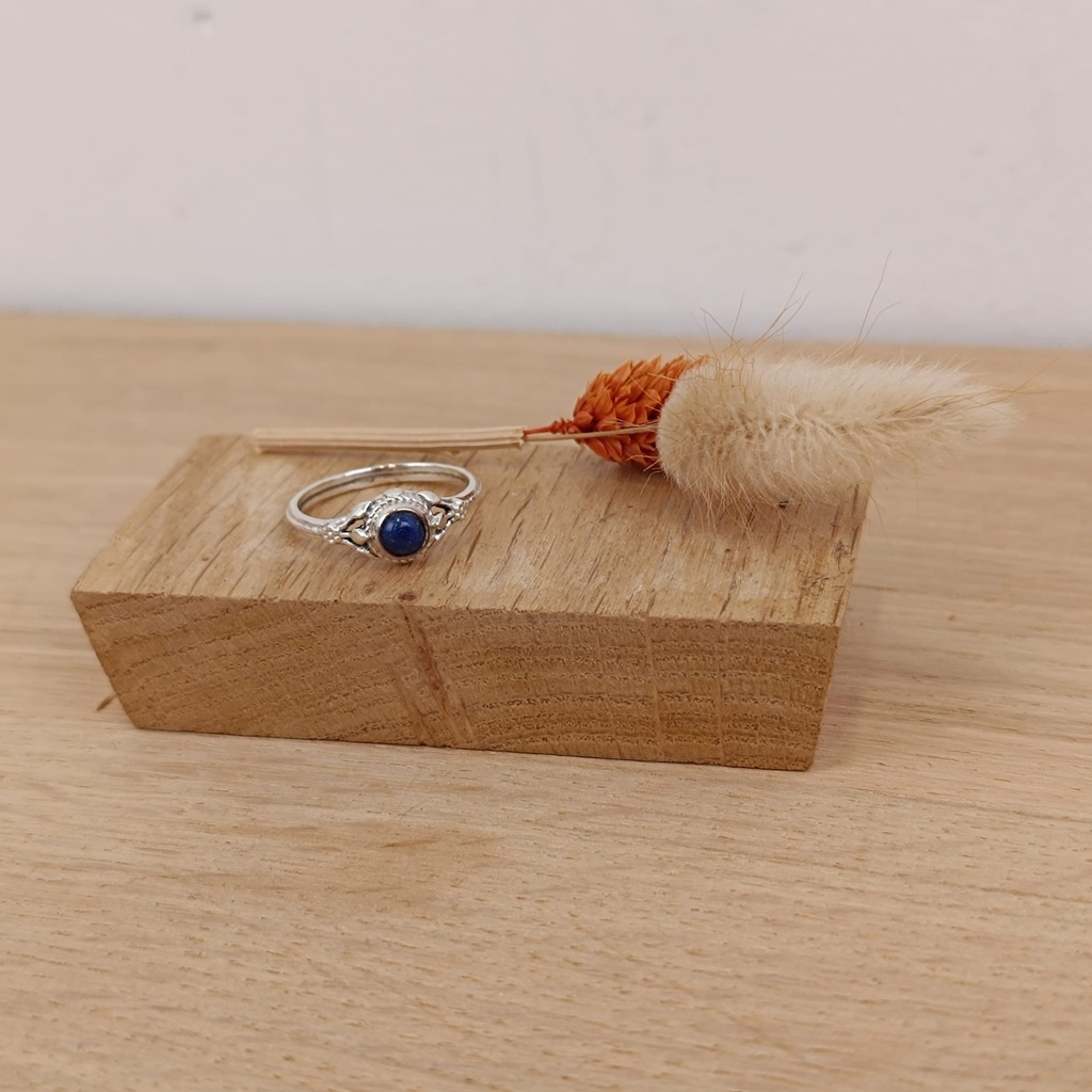 Bague Argent 925 & Lapis Lazuli [1517]