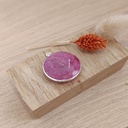 Pendentif Argent 925 & Rubis [0352]
