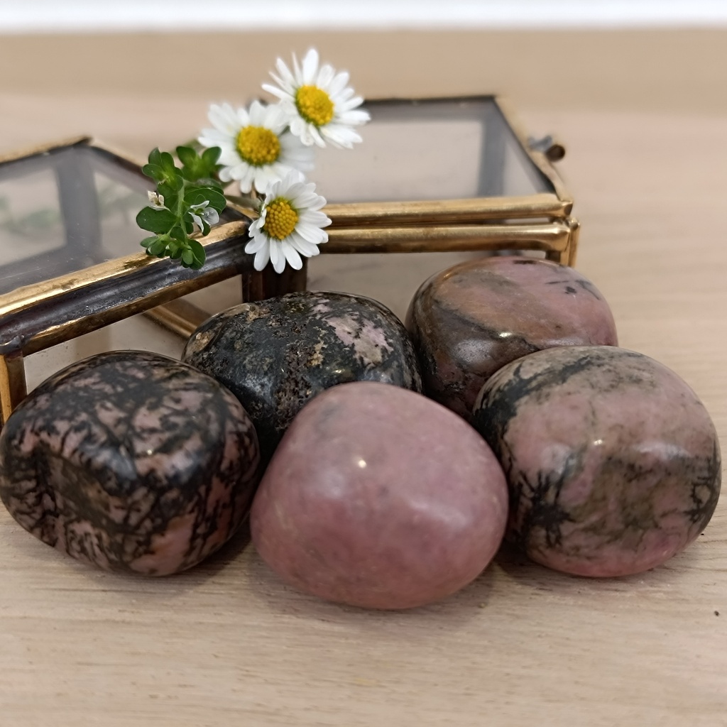 Rhodonite Rose à l'unité