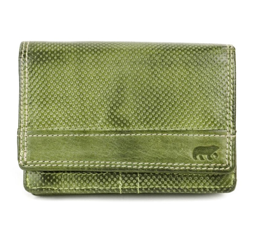 Portefeuille Vert - Bear Design