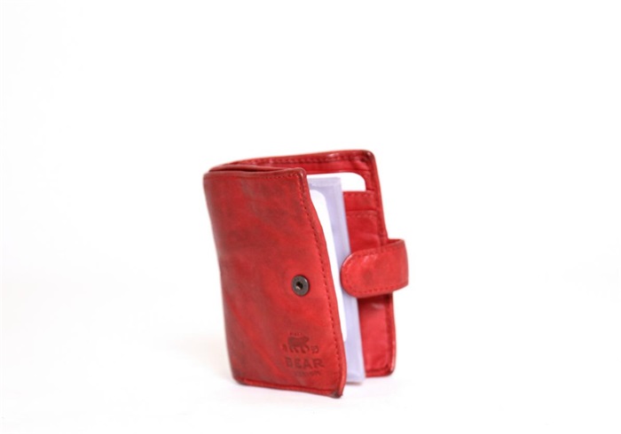 Portefeuille Cow Lavato Rouge - Bear Design