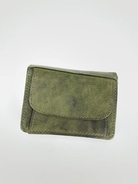 Portefeuille Cow Callisto Pelle Vert - Bear Design