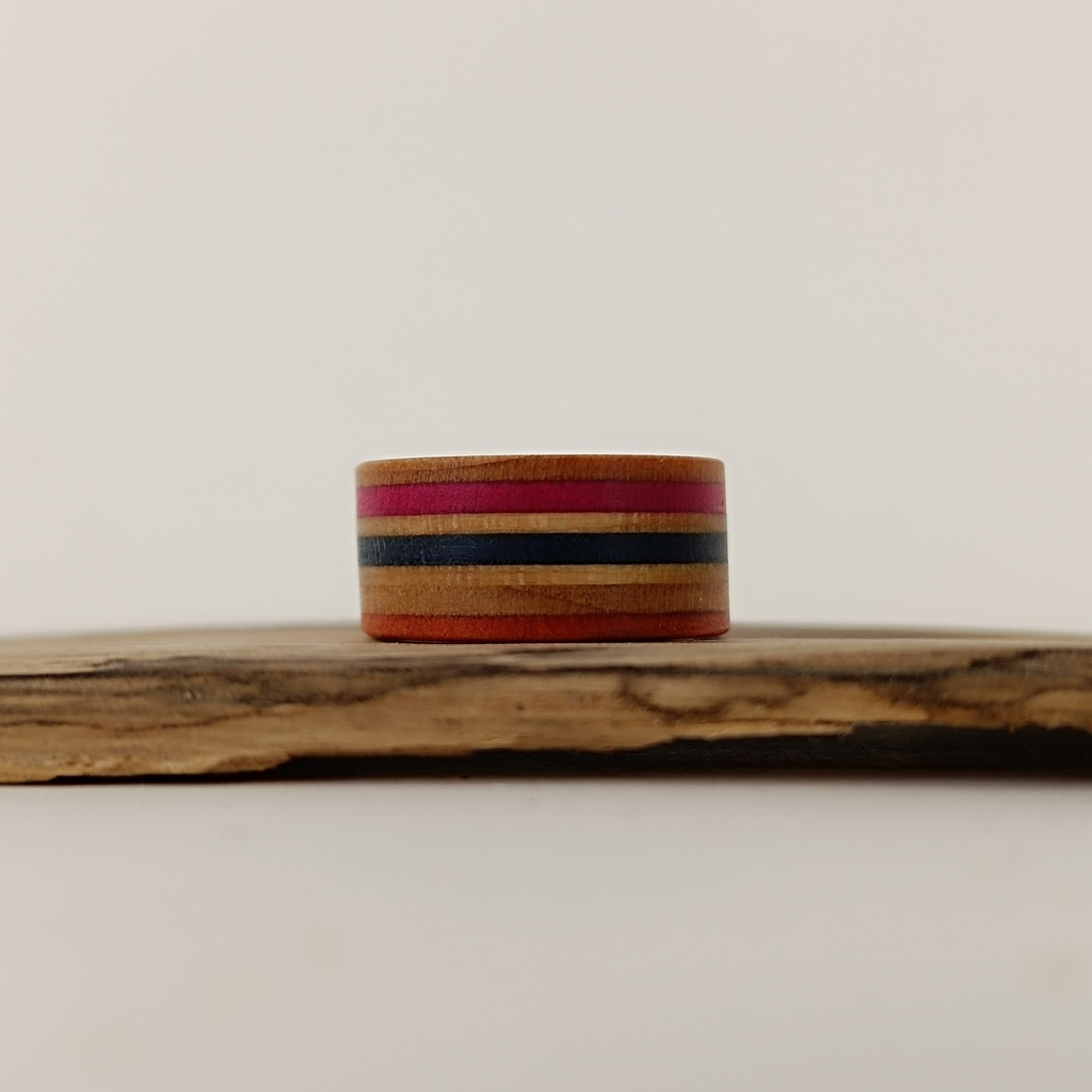 Bague en Skateboard Recyclé [0002]