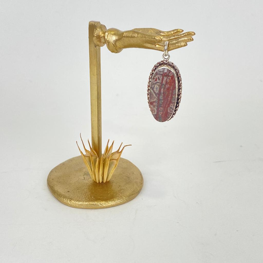 Pendentif Argent 925 & Agate [0396]