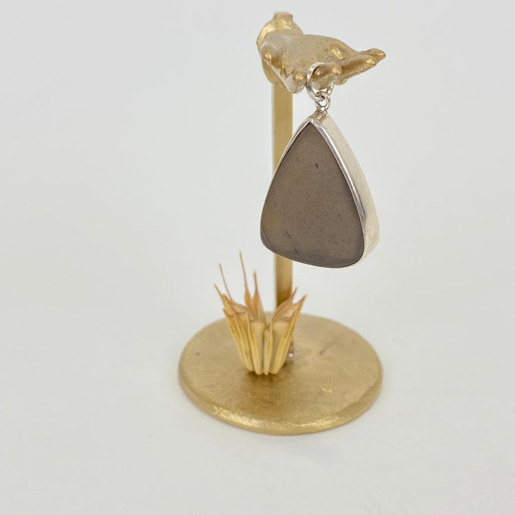 Pendentif Argent 925 & Jaspe [0407]