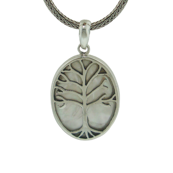 Pendentif Argent 925 & Nacre [0452]