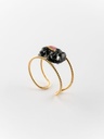 Bague Double Anneau Éléphant d'Asie - Nach
