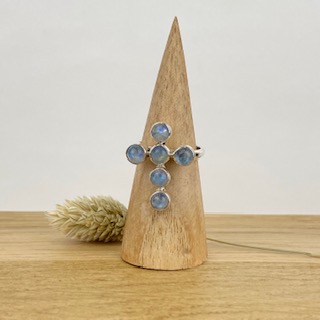 Bague Argent 925 & Pierre De Lune [1859]