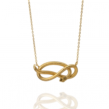 Collier Laiton Plaqué Or