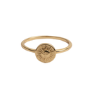 Bague Magique Plaqué Or Coin Sun T54 - All The Luck In The World