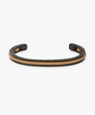 Bracelet Navarch 6mm Brown Beige | Black - M  