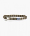 Bracelet Vicious Vik Navy & Sand | Silver - L  