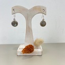 Boucles d'Oreilles Argent 925 & Labradorite [1103]