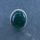 Bague Argent 925 & Aventurine Verte