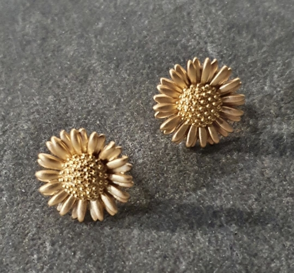 Boucles d'oreilles Laiton Plaqué or - The Craft Shop