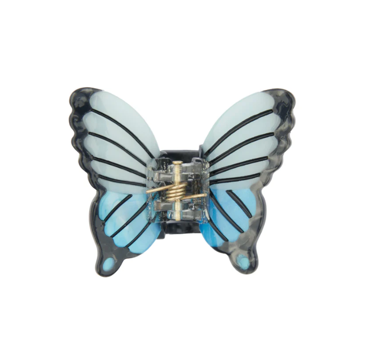 Mini Pince à Cheveux Papillon Bleu - Coucou Suzette