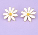 Boucles d'Oreilles Marguerite - Coucou Suzette