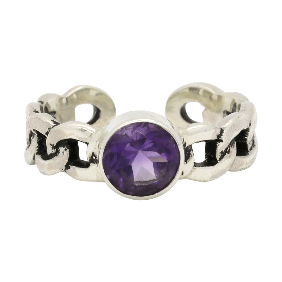 Bague Argent 925 & Améthyste [2180]