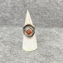 Bague Argent 925 & Cornaline [2252]