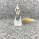 Bague Argent 925 & Turquoise [2258]