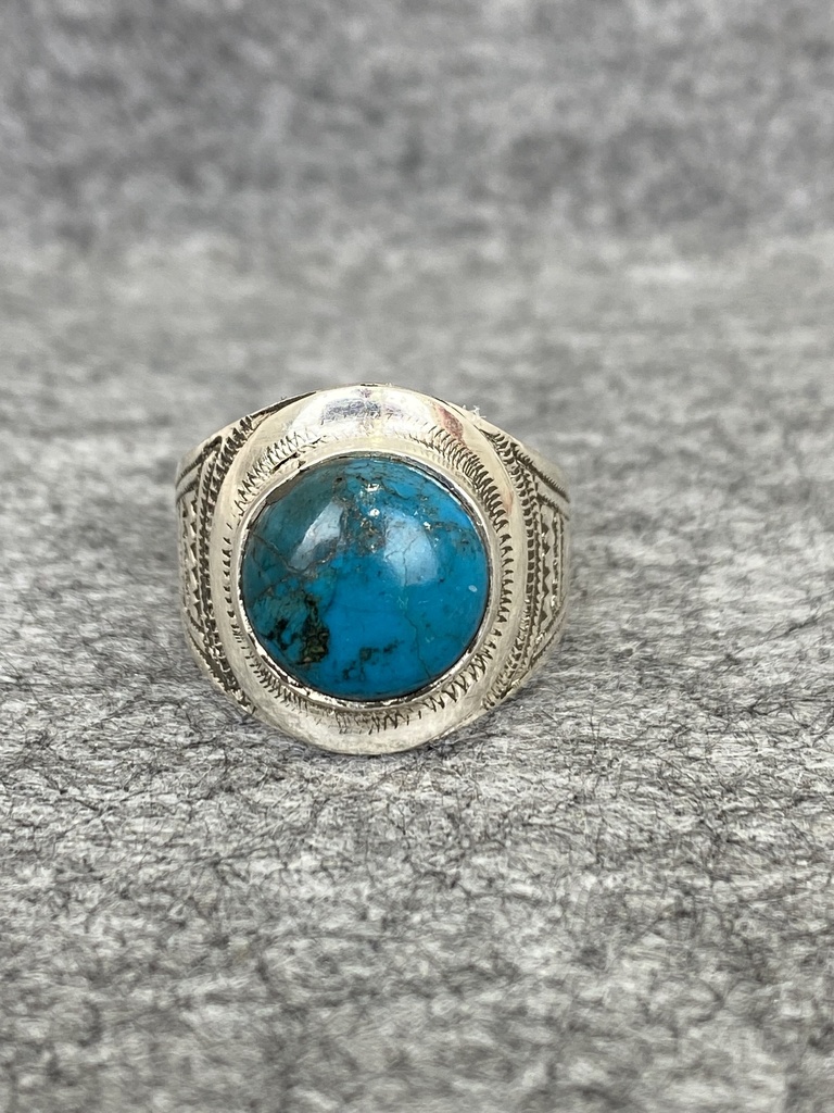 Bague Argent 925 & Turquoise [2271]